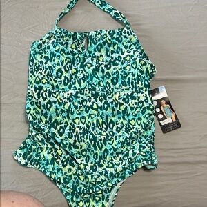Serra Teal Ladies Swimsuit